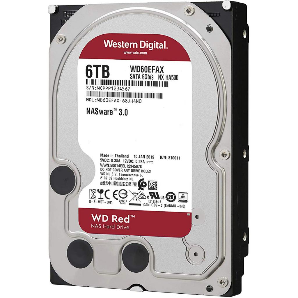 Жорсткий диск 3.5" 6TB WD (WD60EFAX) - зображення 1