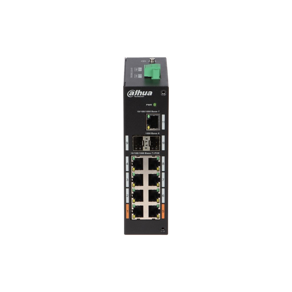 Комутатор мережевий Dahua DH-PFS3211-8GT-120 - зображення 2