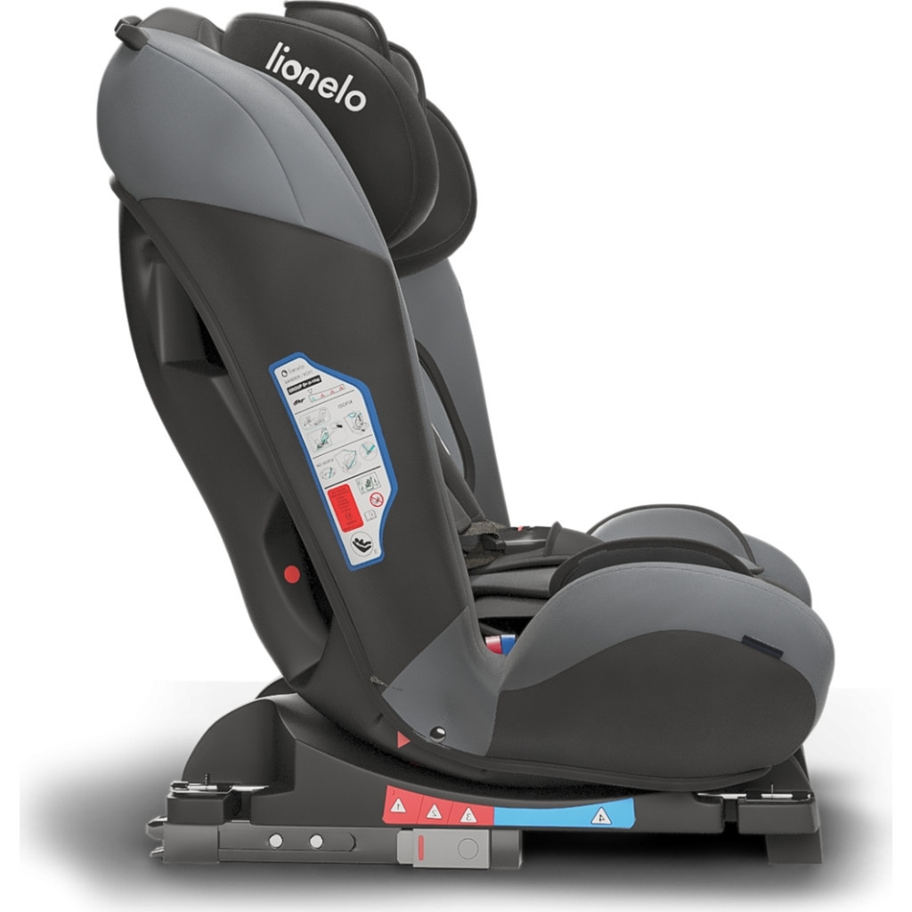 Автокрісло Lionelo Sander Isofix 0-36 кг Grey (LO-SANDER GREY) - зображення 3