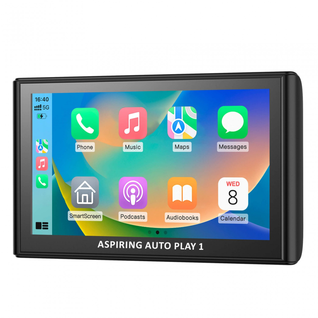 Автомобільний монітор Aspiring Auto Play 1, Magnet, CarPlay, Android auto - изображение 1