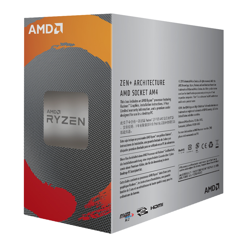 Процесор AMD Ryzen 3 3200G (YD320GC5FHBOX) - зображення 3