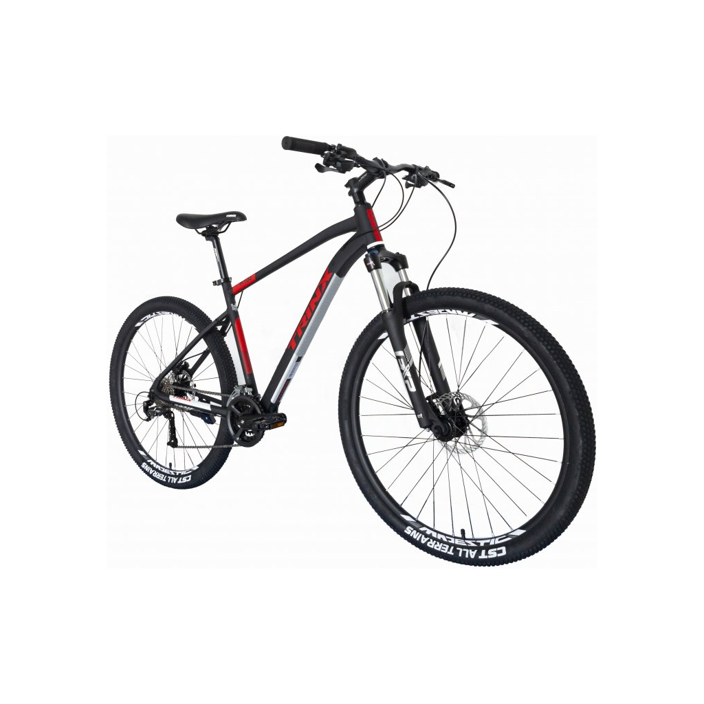 Велосипед Trinx M700 Elite 27.5" рама-18" Matt-Black-White-Red (M700Elite.18MBWR) - зображення 3