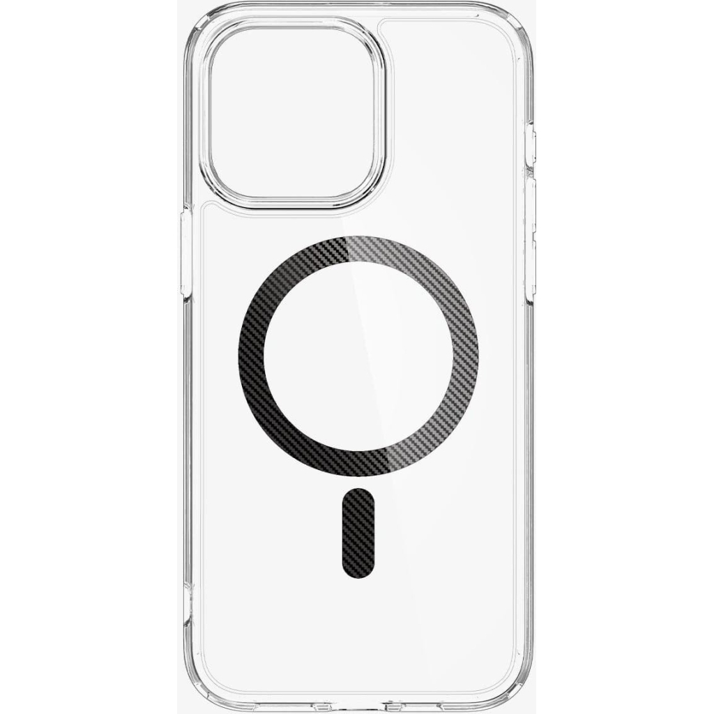 Чохол до мобільного телефона Spigen Apple iPhone 15 Pro Max Ultra Hybrid MagFit Carbon Fiber (ACS06578) - зображення 4