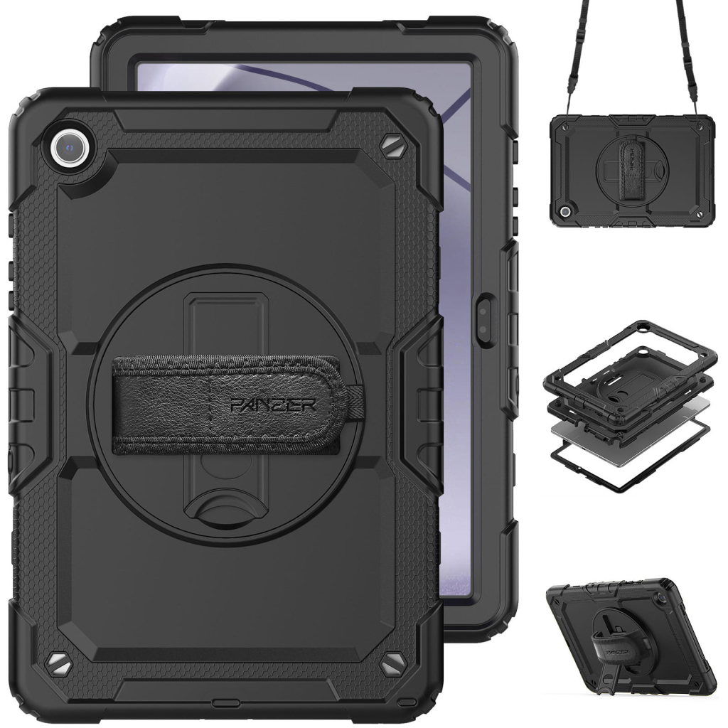Чохол до планшета Armorstandart Panzer Samsung Tab A9+ Black (ARM82517) - зображення 4