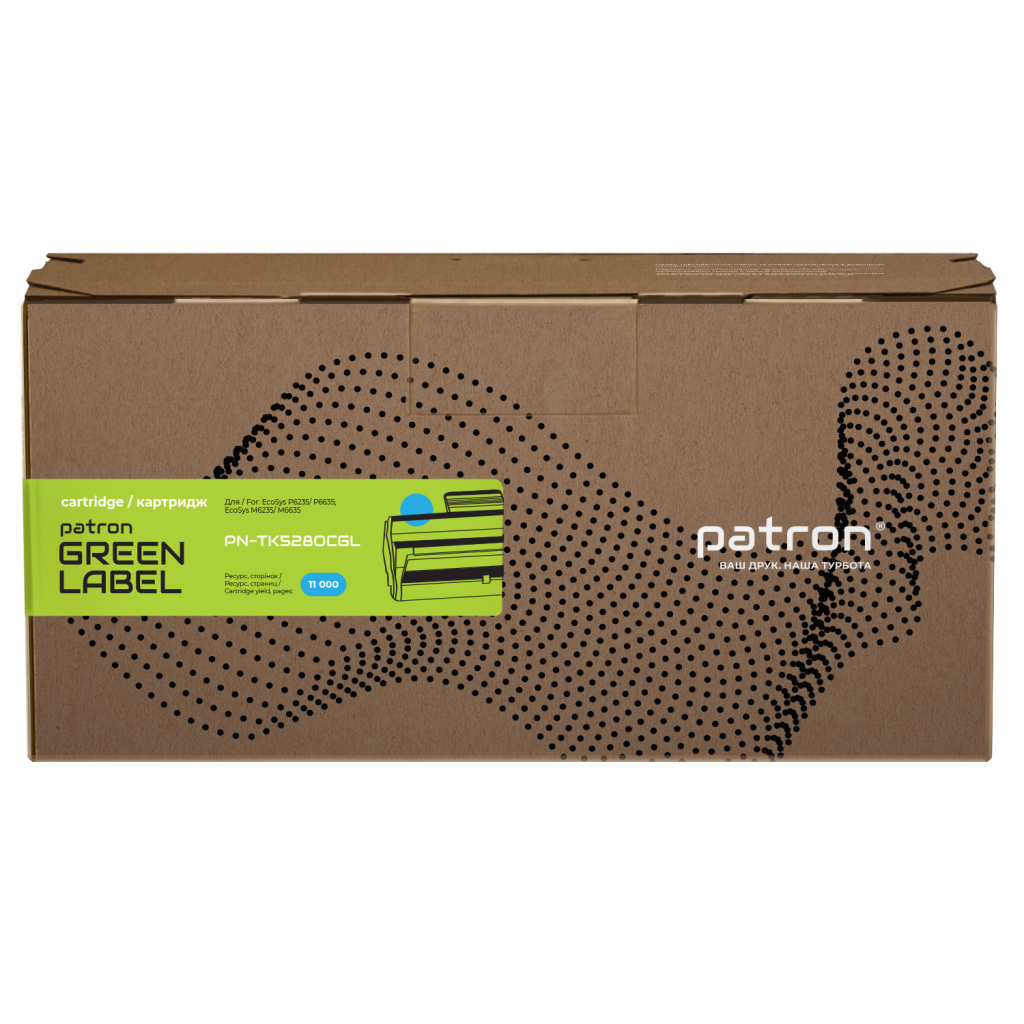 Тонер-картридж Patron Kyocera Mita TK-5280C cyan Green Label (PN-TK5280CGL) - зображення 2