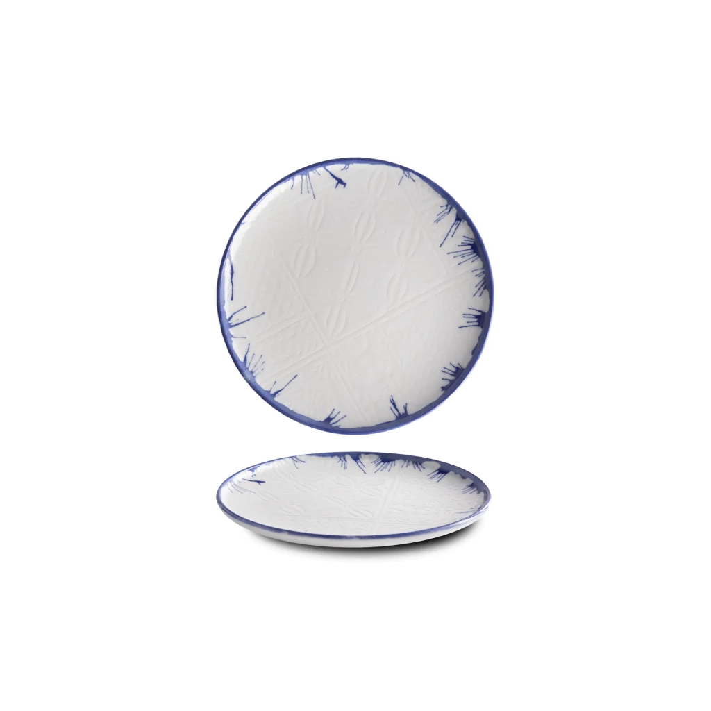 Тарілка G.Benedikt Optimo Mosaic Relief Blue Rim 29 см (OPT2129-K0052) - зображення 1