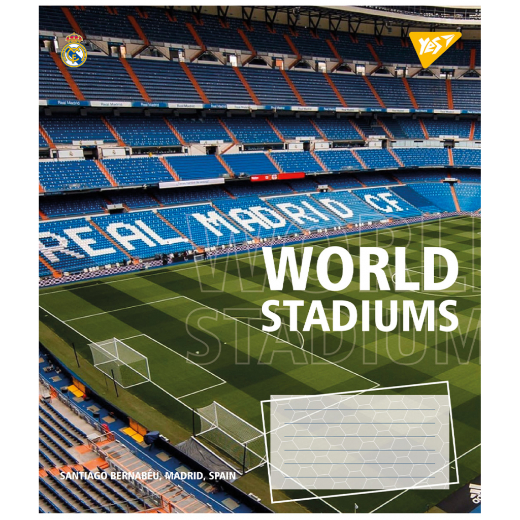 Зошит Yes World stadium А5 48 аркушів лінія (767133) - зображення 5