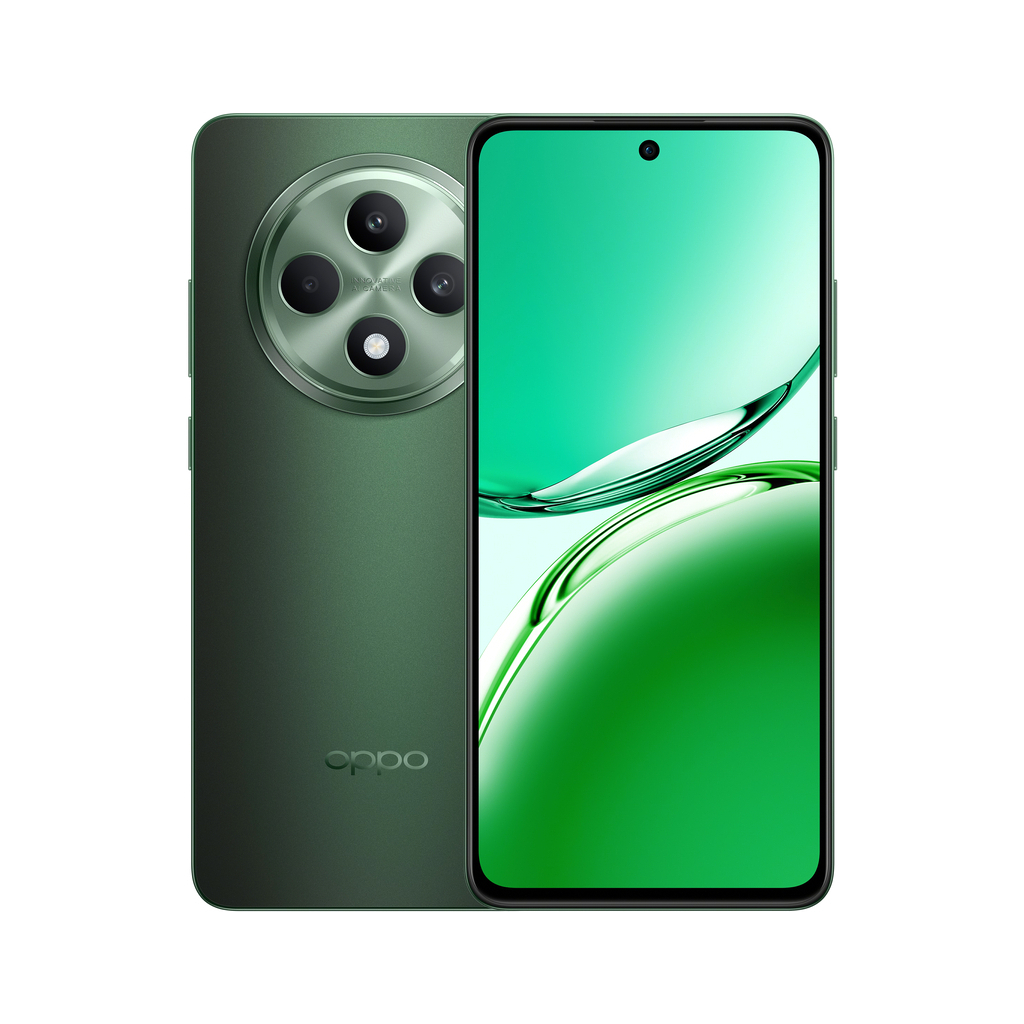 Мобільний телефон Oppo Reno12 F 5G 8/256GB Black Green (OFCPH2637_BLACK_8/256) - зображення 1
