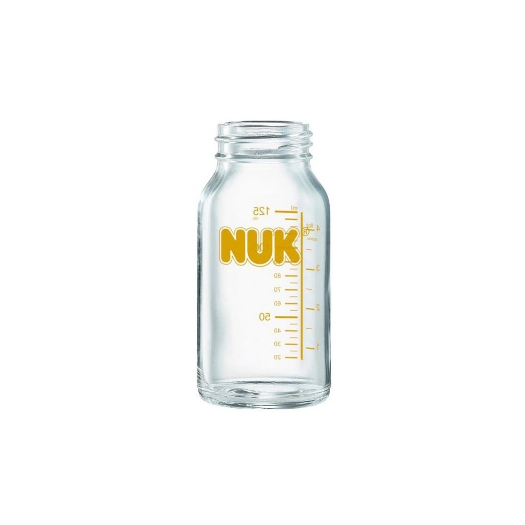 Пляшечка для годування Nuk Клінік MedicPro, скляна, 125 мл (3952552) - зображення 1
