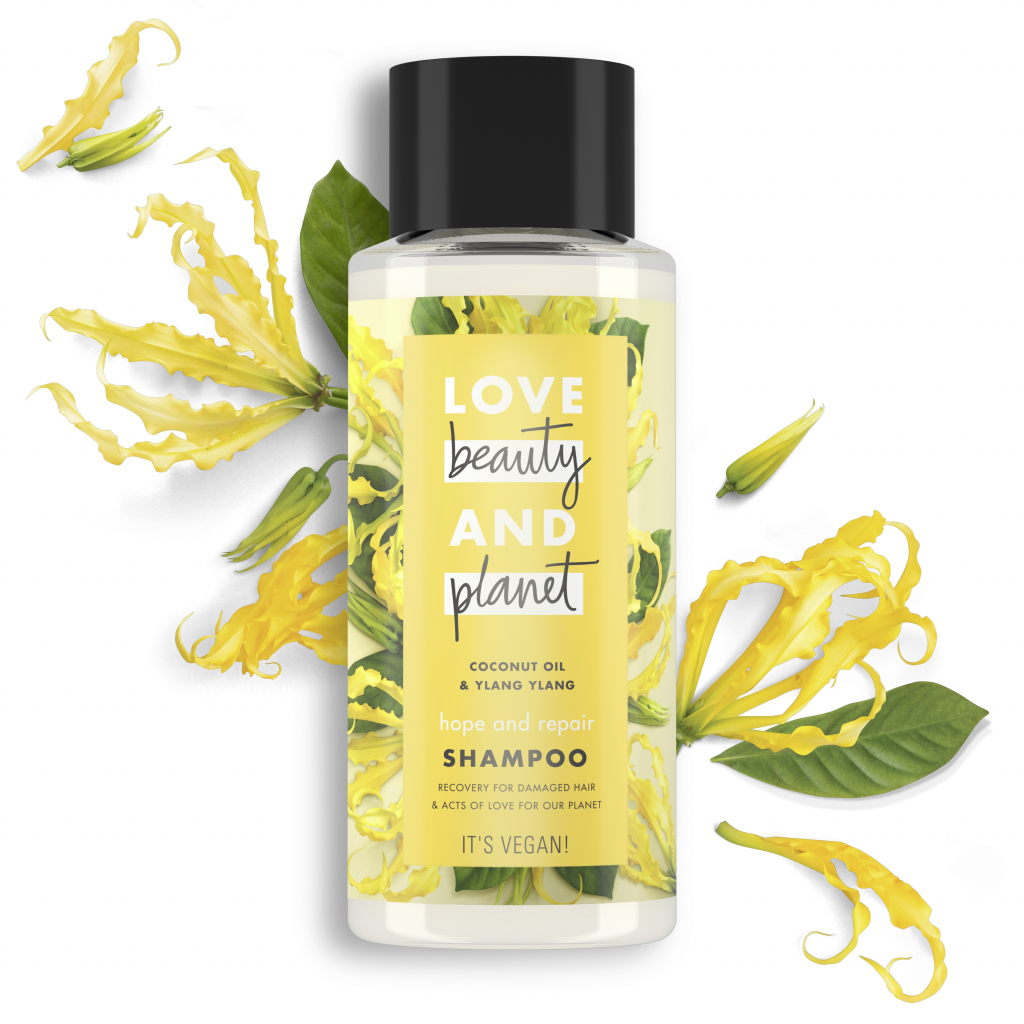 Шампунь Love Beauty&Planet Відновлення та турбота 400 мл (8714100796726) - зображення 4