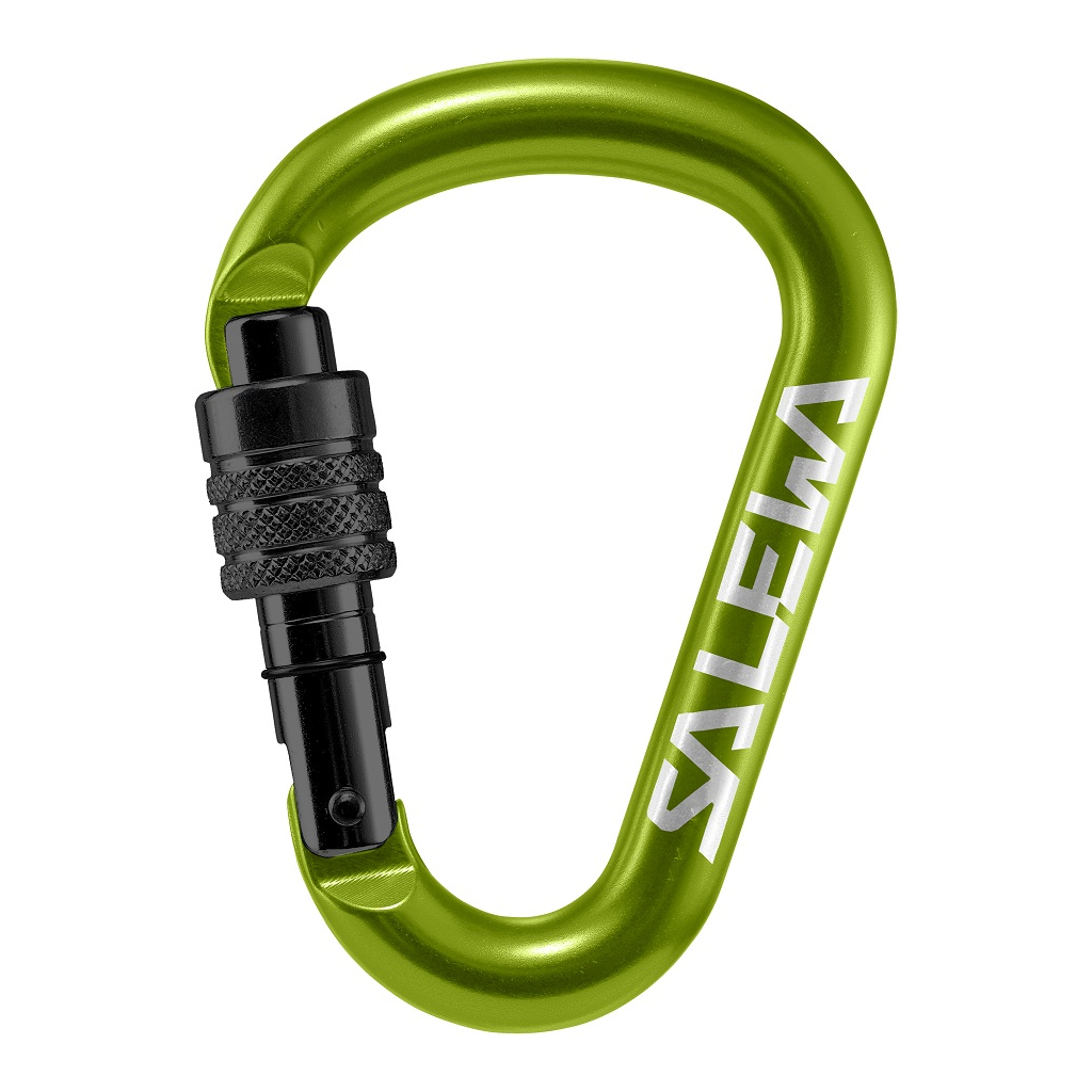 Карабін туристичний Salewa HMS Screw G2 1525 5810 - Small - зелений (013.003.1317) - зображення 1