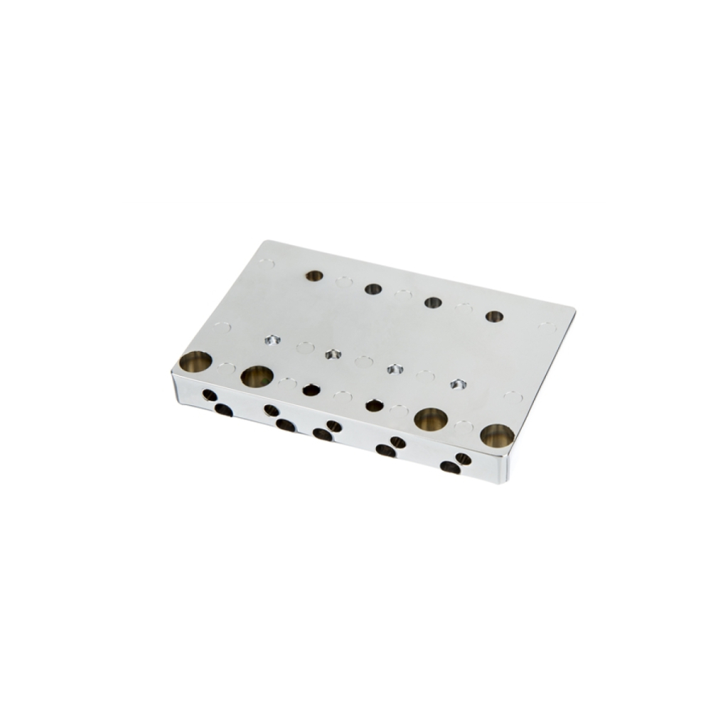 Бридж для гітари Fender HiMass 5-String Bass Narrow Bridge Assembly With Brass Saddles (235388) - зображення 2