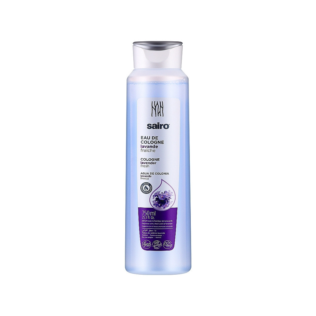 Одеколон Sairo Eau De Cologne Lavender Fresh 750 мл (8433295051075) - зображення 1