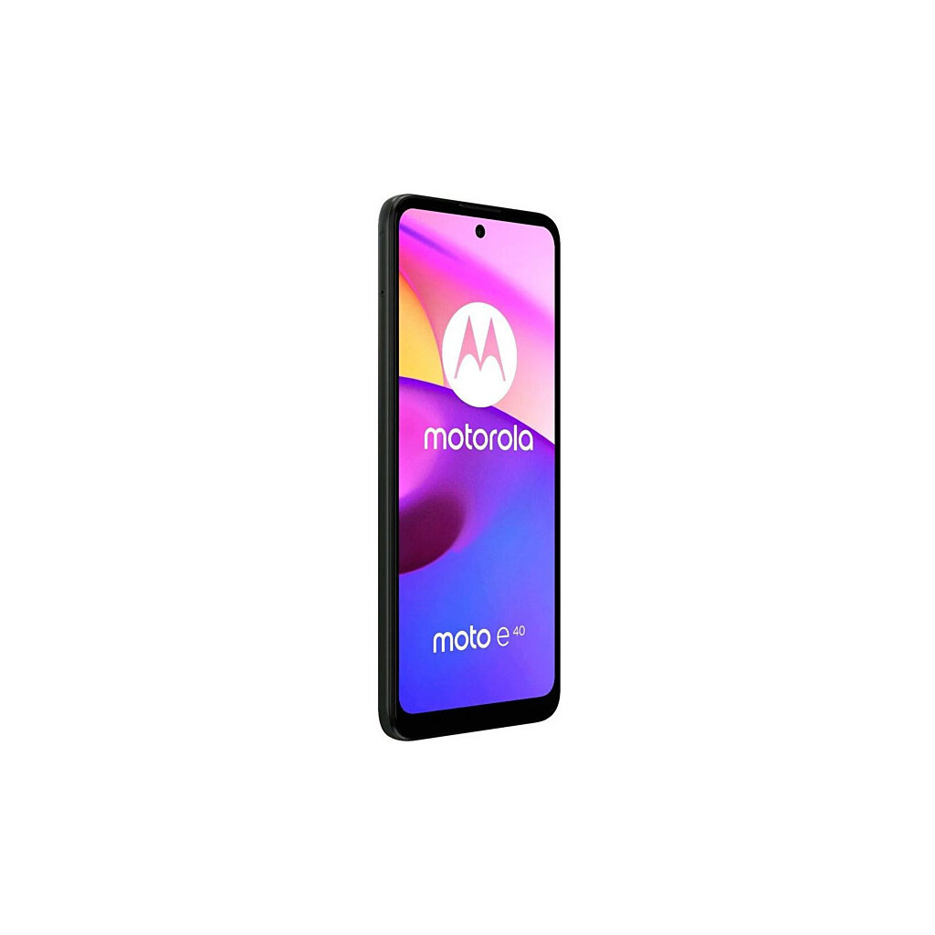 Мобільний телефон Motorola E40 4/64GB Carbon Gray - зображення 4