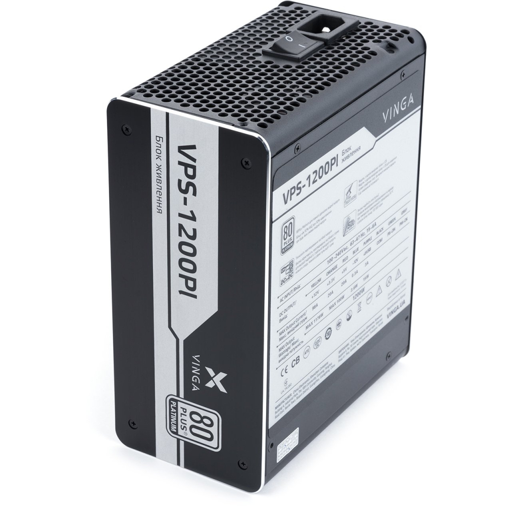 Блок живлення Vinga 1200W (VPS-1200Pl) - зображення 9