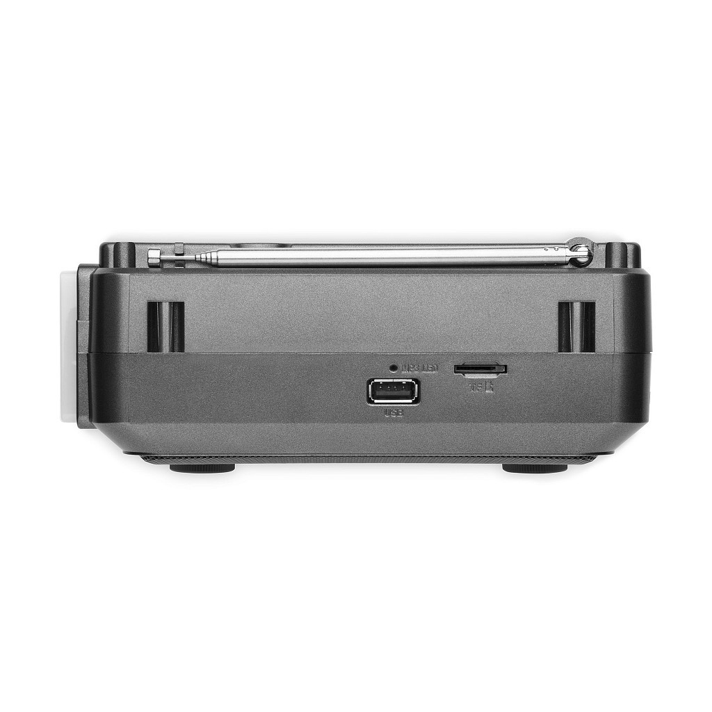 Портативний радіоприймач REAL-EL X-525 Grey - изображение 4