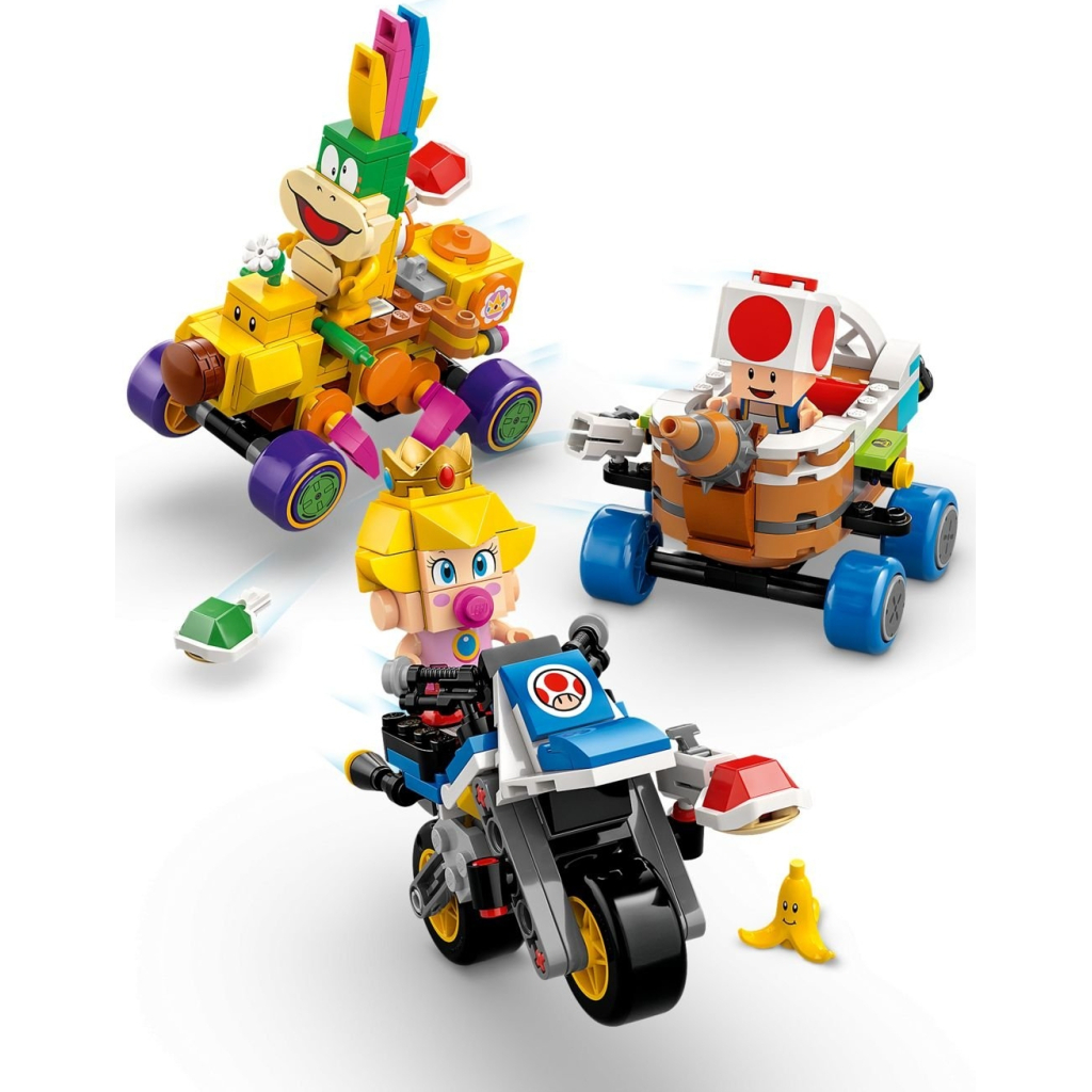 Конструктор LEGO Super Mario Mario Kart – Baby Peach & Grand Prix. Набір (72036) - зображення 4