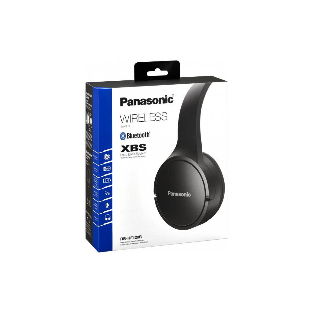 Навушники Panasonic RB-HF420BGEK Black - зображення 5