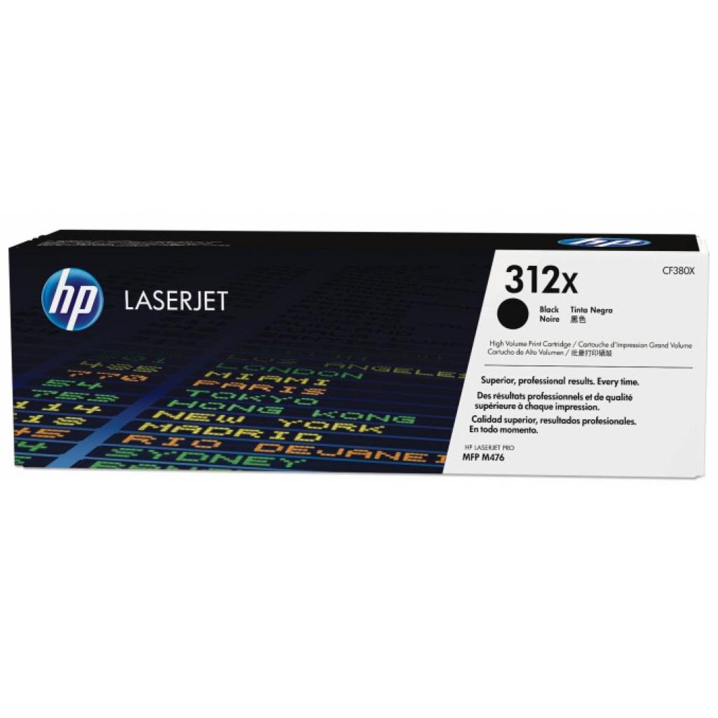 Картридж HP CLJ  312Х Black LJ Pro M476dn/M476dw/M476nw (CF380X) - зображення 1