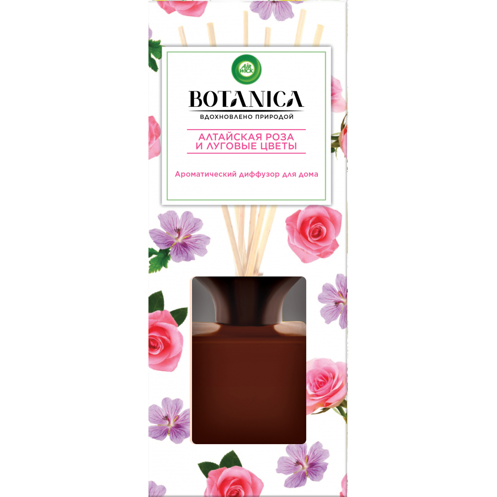 Аромадифузор Air Wick Botanica Алтайська троянда та лугові квіти 80 мл (4640018993695) - изображение 2