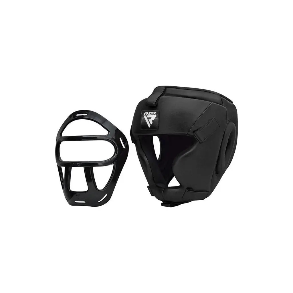 Боксерський шолом RDX T1 Grill Full Black XL (HGR-T1FB-XL) - зображення 2