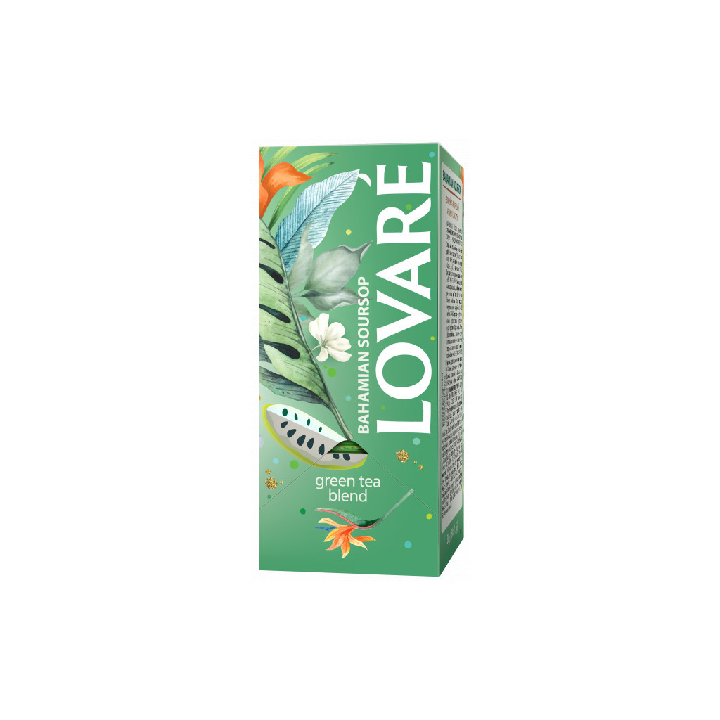 Чай Lovare "Bahamian soursop" 24х1.5 г (lv.76012) - изображение 3