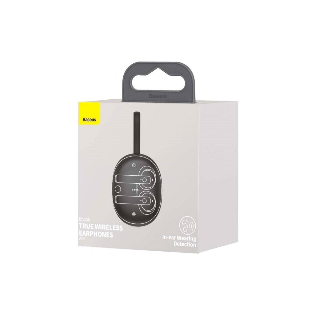 Навушники Baseus Encok TWS W05 Black (NGW05-01) - зображення 10
