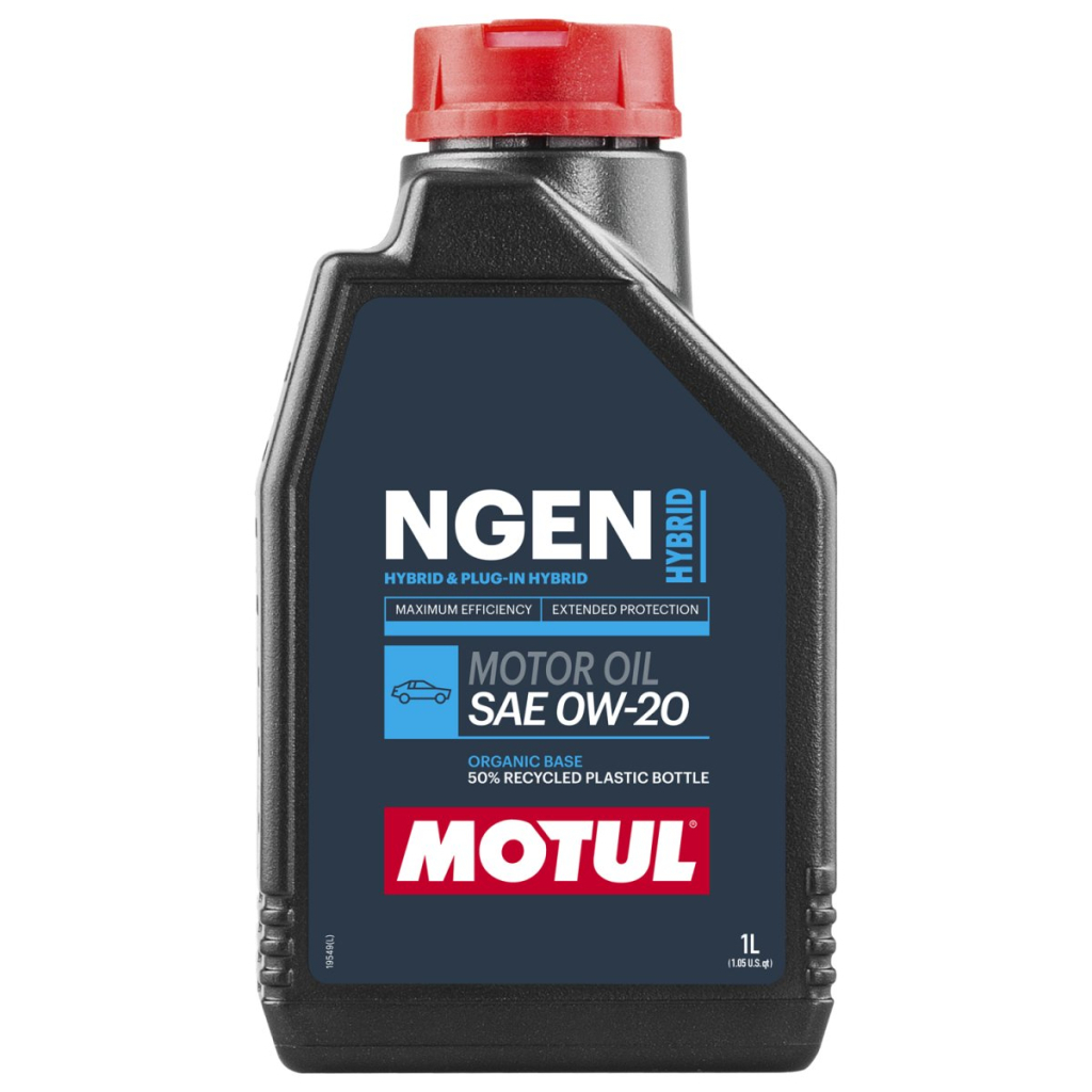 Моторна олива MOTUL NGEN Hybrid SAE 0W20 1л - зображення 1