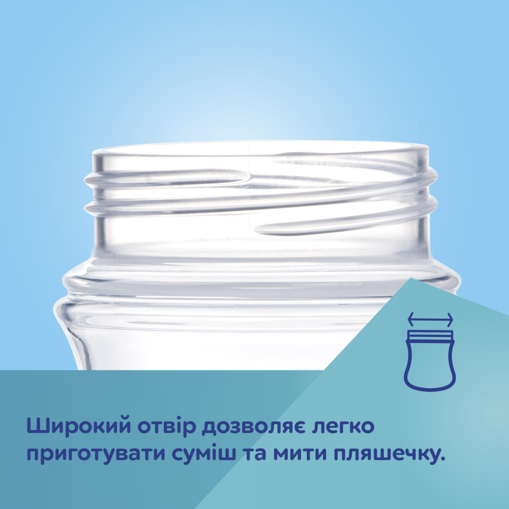 Пляшечка для годування Canpol babies EasyStart Newborn baby з широким отвором 240 мл (35/217_pin) - зображення 7