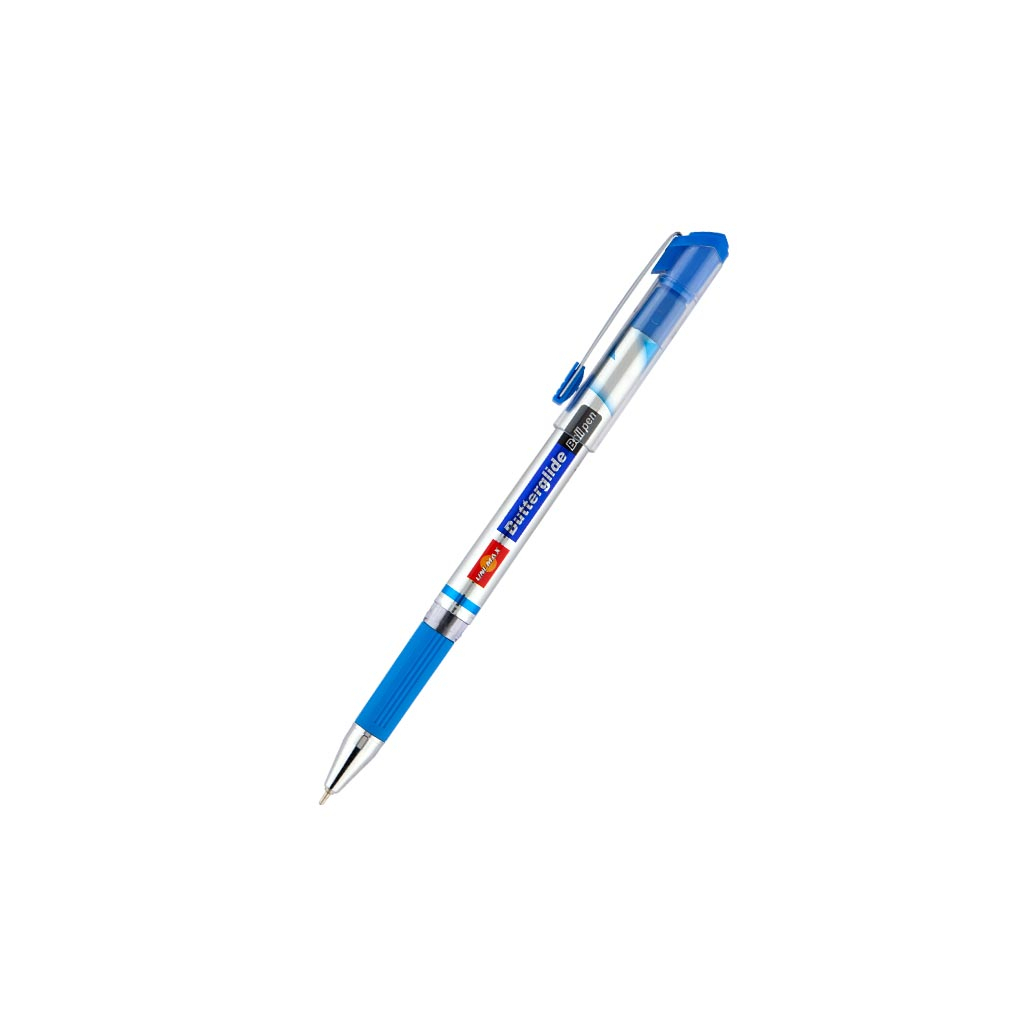 Ручка кулькова Unimax Butterglide, синя (UX-122-02) - зображення 1