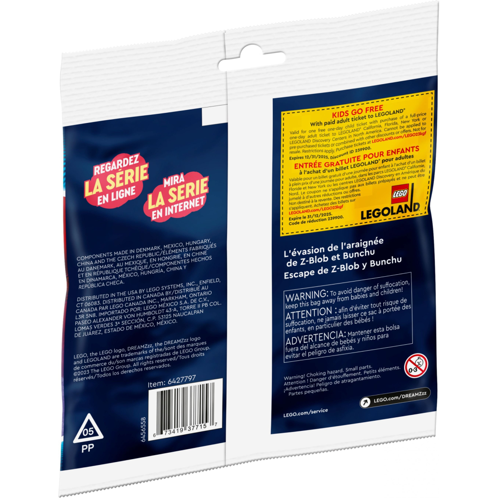 Конструктор LEGO DREAMZzz Втеча Зет-Блоб і Бунчу від павука (30636) - зображення 3