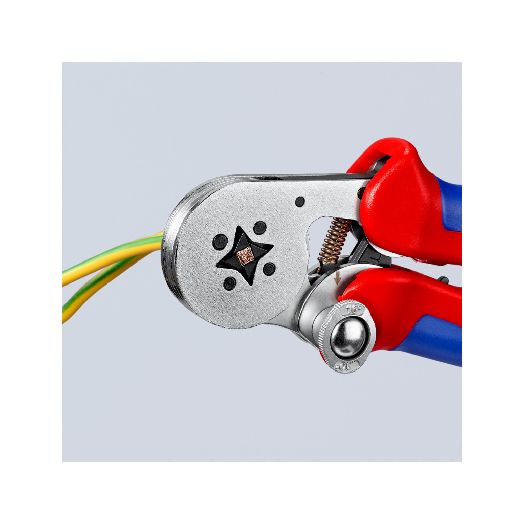 Затиск для клем KNIPEX для контактних гільз, квадратний обжим (97 55 04) - зображення 8