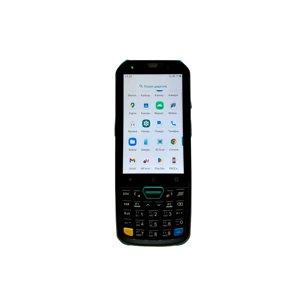Термінал збору даних ІКС H4 2D MT6762/4GB/64GB/26 keys/GPS/BT/LTE/4"/IP67/Android (ІКС- H4) - зображення 1