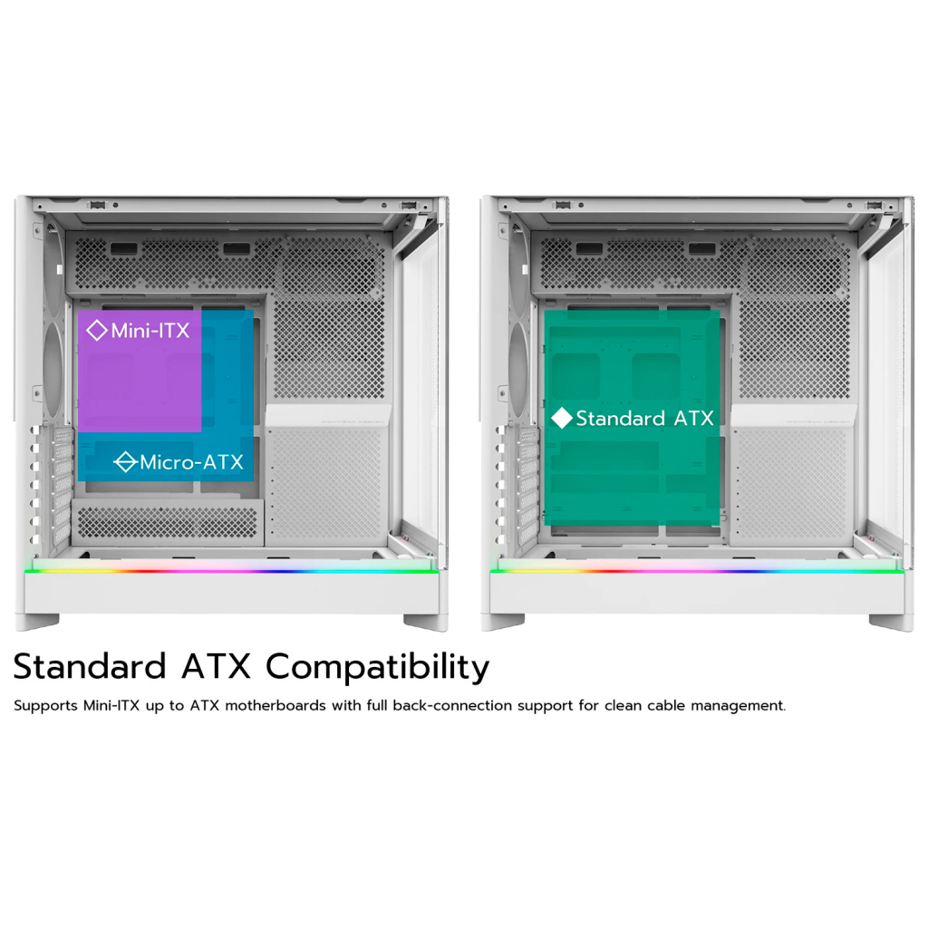 Корпус MONTECH HS02 PRO (W) - зображення 9