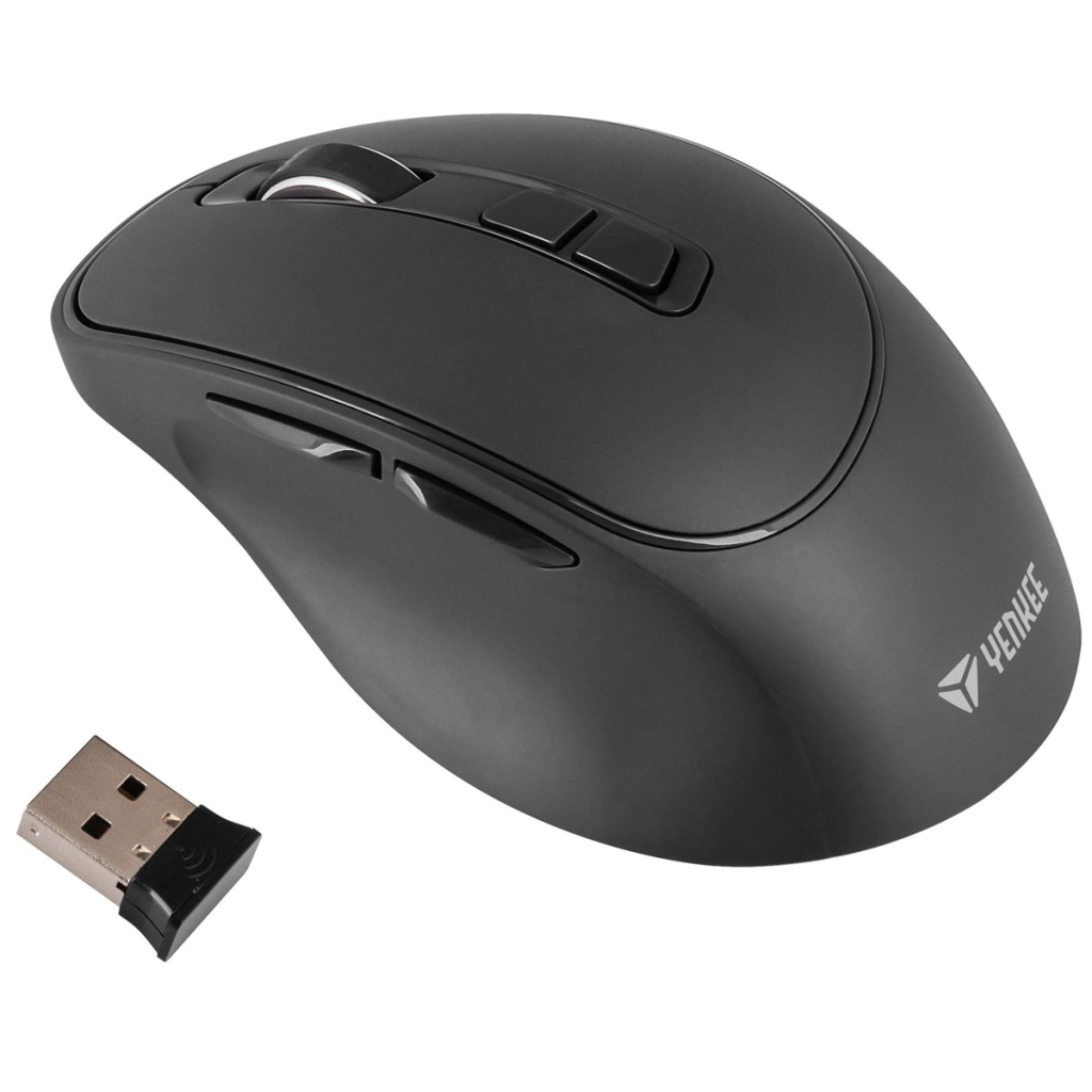 Мишка YENKEE YMS 2080GY Slider Wireless Black (45019322) - зображення 6