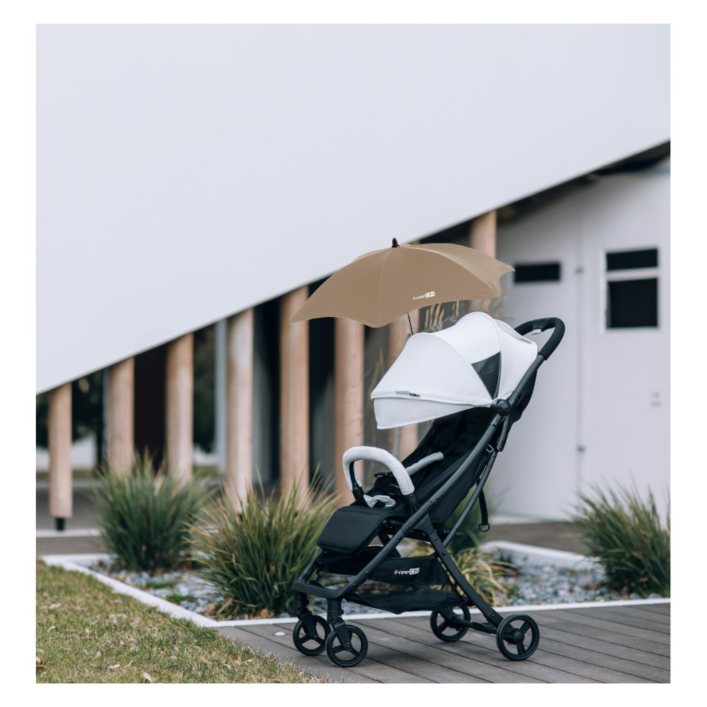 Парасолька для коляски FreeON brown (81804) - зображення 3