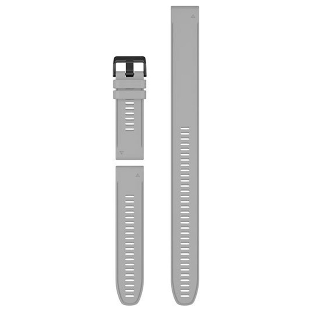 Ремінець до смарт-годинника Garmin 26mm QuickFit Powder Gray Silicone Band Band (010-12904-00) - зображення 1