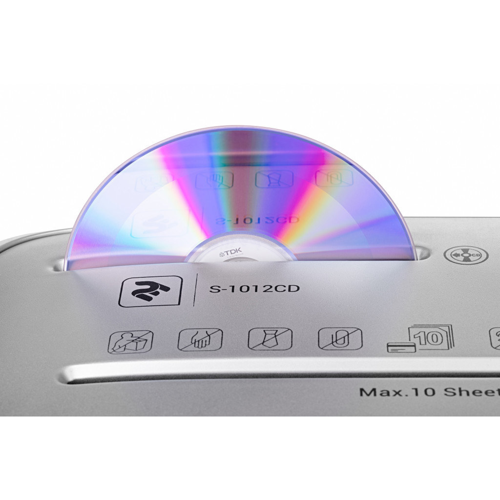 Знищувач документів 2E S-1012CD (2E-S-1012CD) - изображение 7