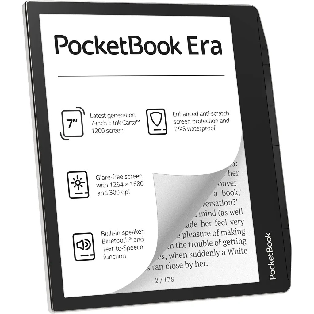 Електронна книга Pocketbook 700, Era, Stardust Silver (PB700-U-16-WW) - зображення 2