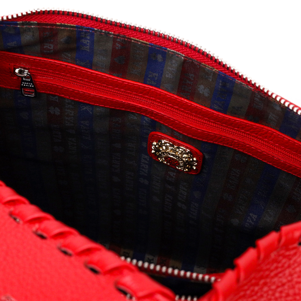 Сумка Karya Шкіряна Червона (20849) - зображення 8