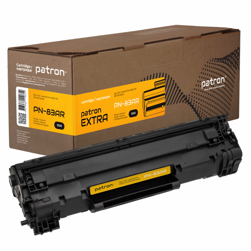 Картридж Patron HP LJ CF283A Extra (PN-83AR) - зображення 1