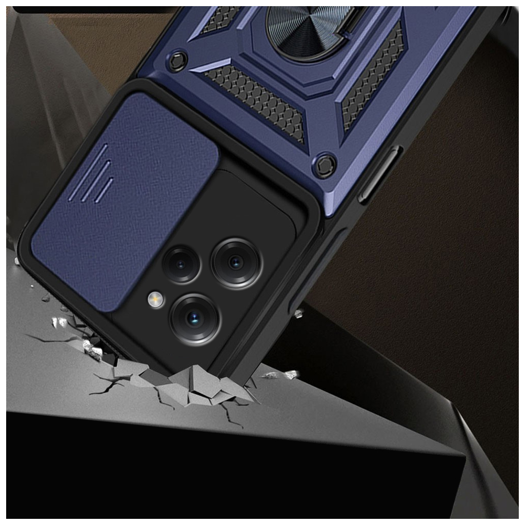 Чохол до мобільного телефона BeCover Military Poco X5 Pro 5G Blue (709115) - зображення 4