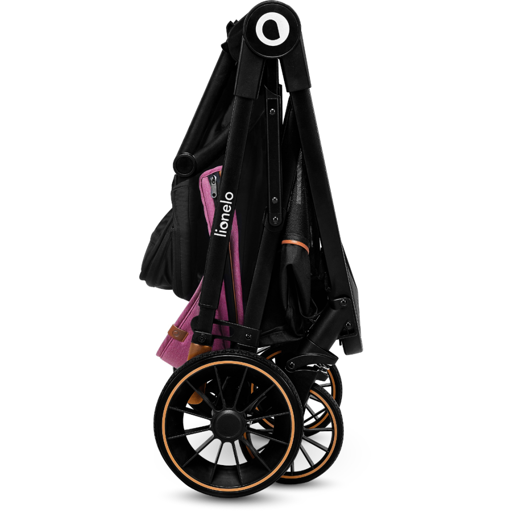 Коляска Lionelo 2 в 1 Riya Pink Violet (LO-RIYA 2IN1 PINK VIOLET) - зображення 5