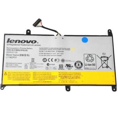 Акумулятор до ноутбука Lenovo IdeaPad S206 L11M2P01 27Wh (3740mAh) 3cell 7.4V Li-ion (A41998) - зображення 1