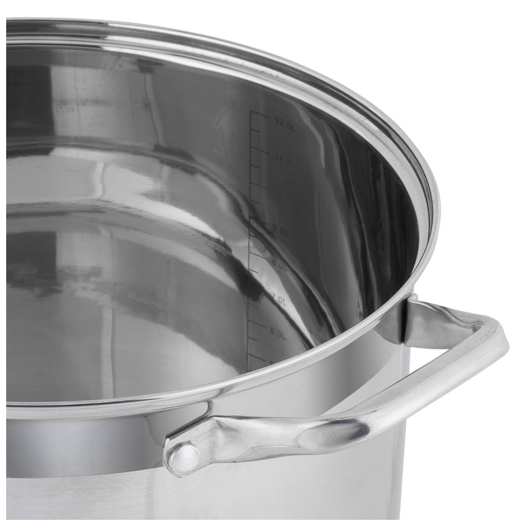 Каструля Resto Libra із кришкою 28 см 13 л (92008) - зображення 8