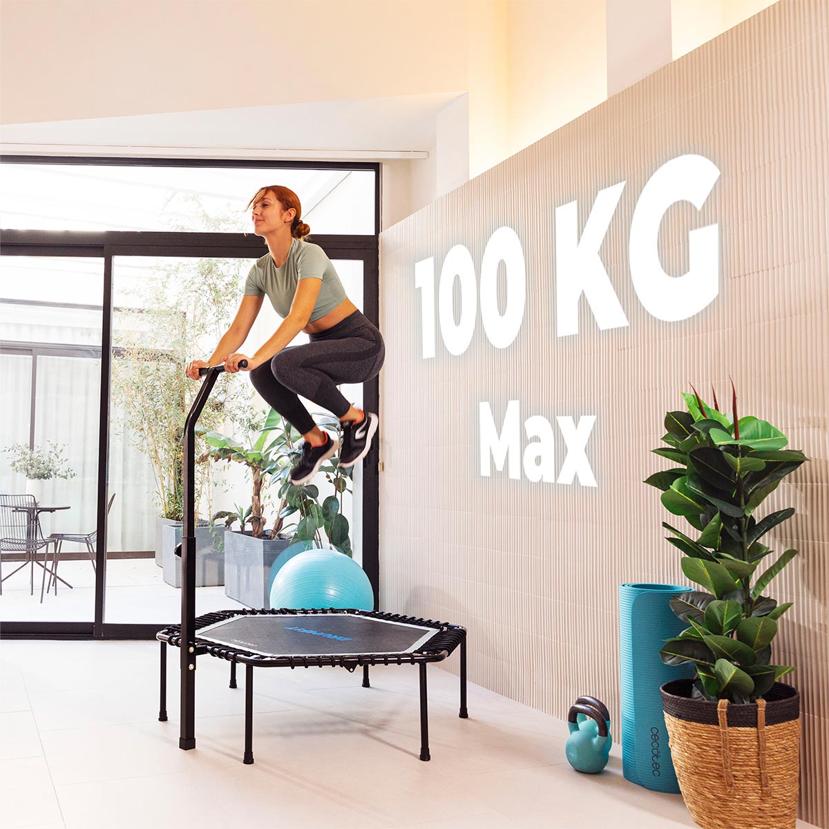 Фітнес-батут Cecotec Drumfit Jump 1270 (CCTC-07195) - picture 7