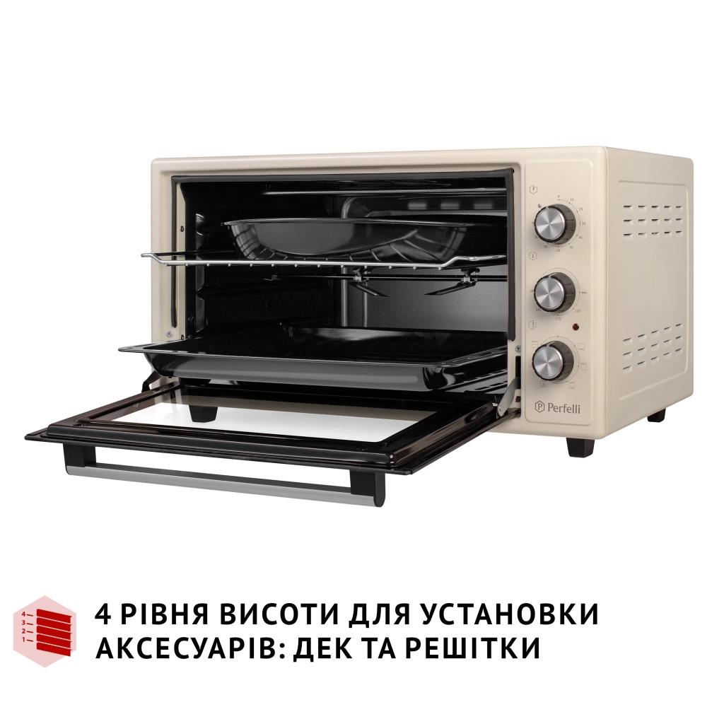 Електропіч Perfelli SIERRA 48 IVORY - зображення 6