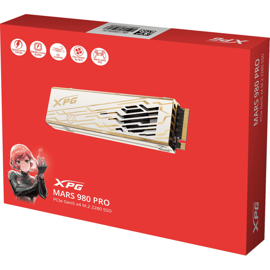 Накопичувач SSD M.2 2280 4TB XPG MARS 980 PRO ADATA (SMAR-980P-4TCI) - зображення 6