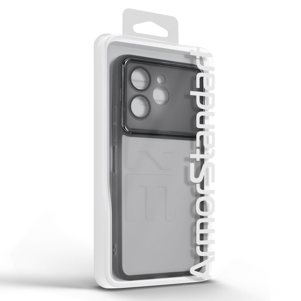 Чохол до мобільного телефона Armorstandart Shade Tecno Spark 40 4G Black (ARM87233) - зображення 3