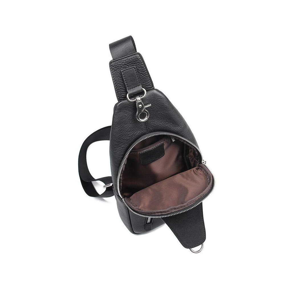 Сумка Vintage Флотар через плече Чорна (14973) - зображення 7